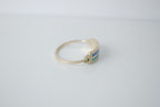 Vintage Mexico Sterling Silver Turquoise Bangle