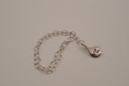 Elle sterling silver teardrop charm bracelet&nbsp;