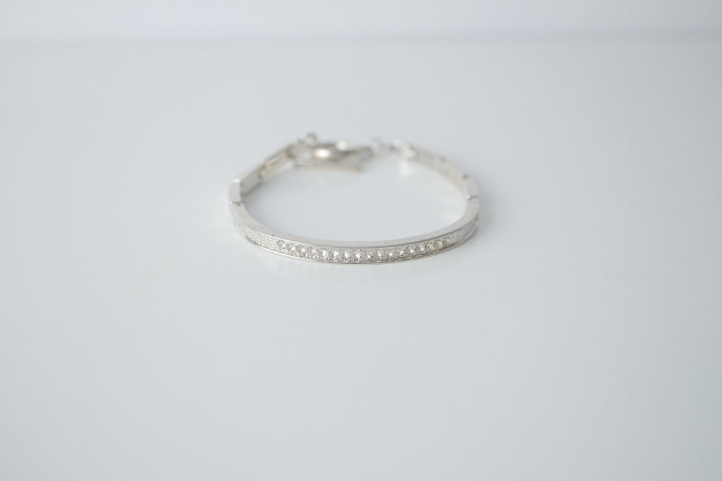 Silver Rhinestone Bracelet