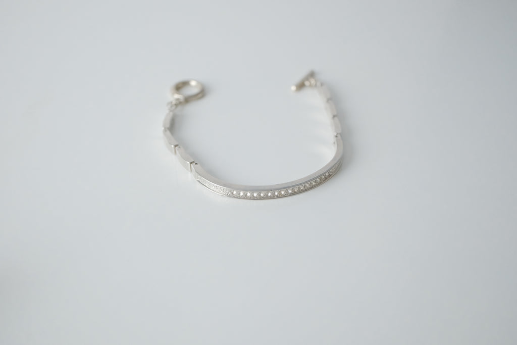 Silver Rhinestone Bracelet