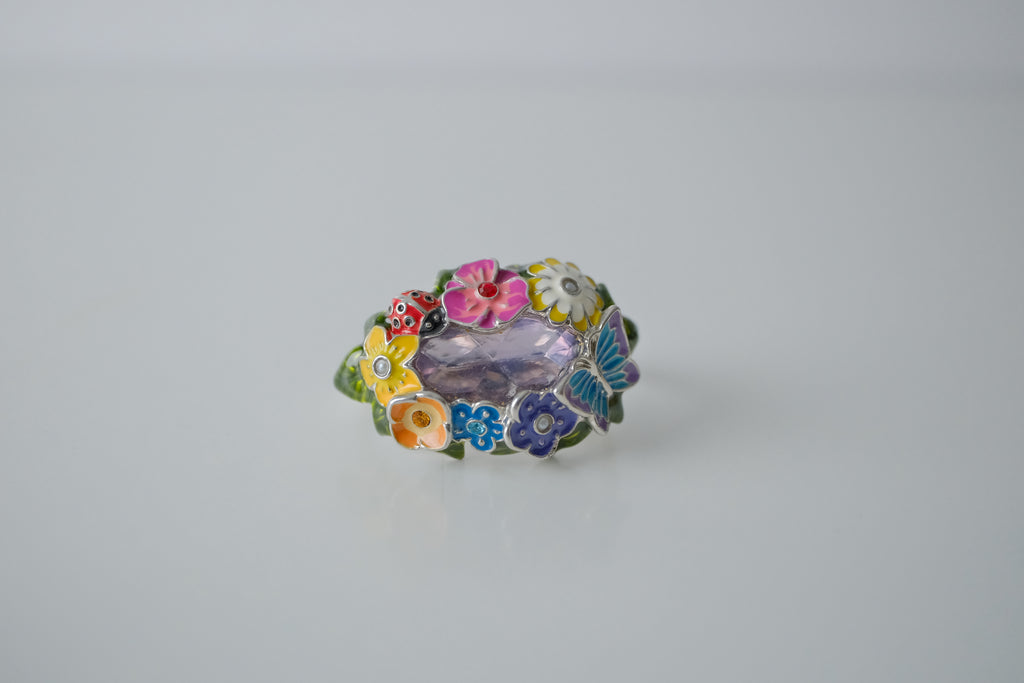 Avon Double Finger Garden Ring