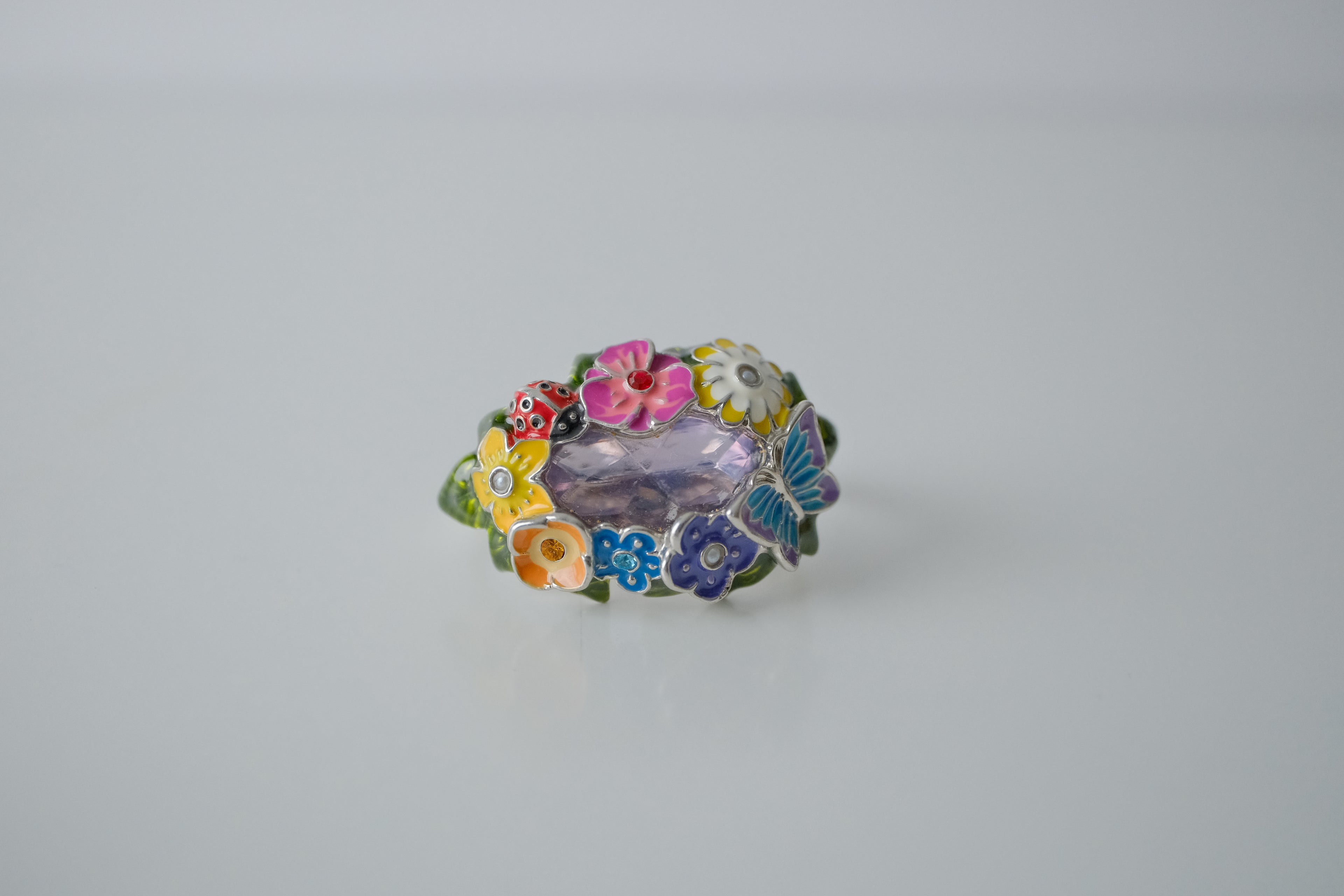 Avon Double Finger Garden Ring