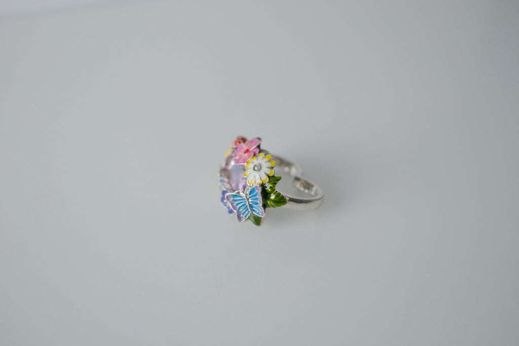 Avon Double Finger Garden Ring