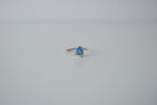 Blue Gemstone Silver Ring