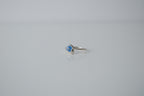 Blue Gemstone Silver Ring