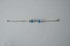 Pandora Style Blue Bracelet