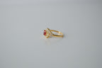 Vintage Gold Cocktail Stone Ring