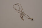 NY &amp; Co Silver tone liquid drop pendant necklace
