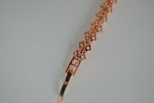 10K Gold Filled Rose Gold Tennis Bracelet