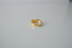 Vintage Twisted Gold Tone Ring