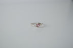 Pink Gemstone Silver Ring
