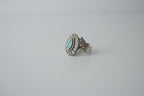 Vintage Chunky Turqouise Silver Ring