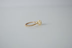 Vintage Carved Rose Gold Ring