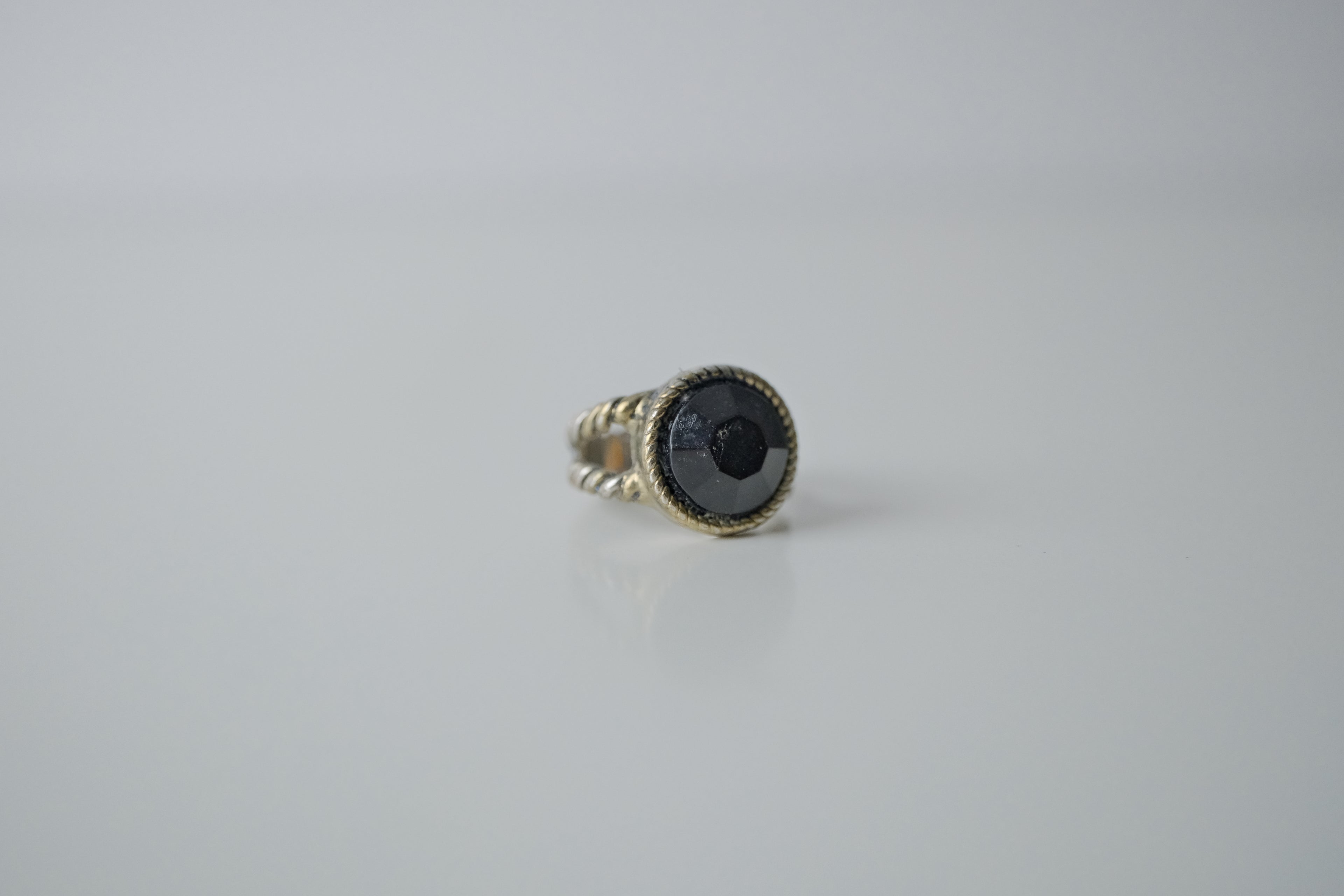 Vintage Silver Double Band Ring