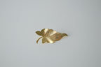 Vintage Gold Tone Leaf Brooch