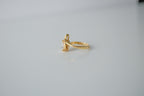 Vintage Gold Pear Ring