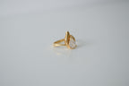 Vintage Gold Pear Ring