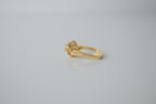 Vintage Gold Cluster Cocktail Ring