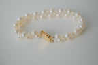 Vintage 14K Gold Plated Freshwater Pearl Bracelet
