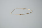 Vintage Petite Crystal Gold Tone Bracelet