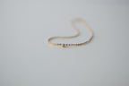 Vintage Petite Crystal Gold Tone Bracelet