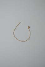Vintage Petite Crystal Gold Tone Bracelet