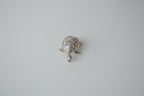 Vintage 3D Turtle Pewter Pendant