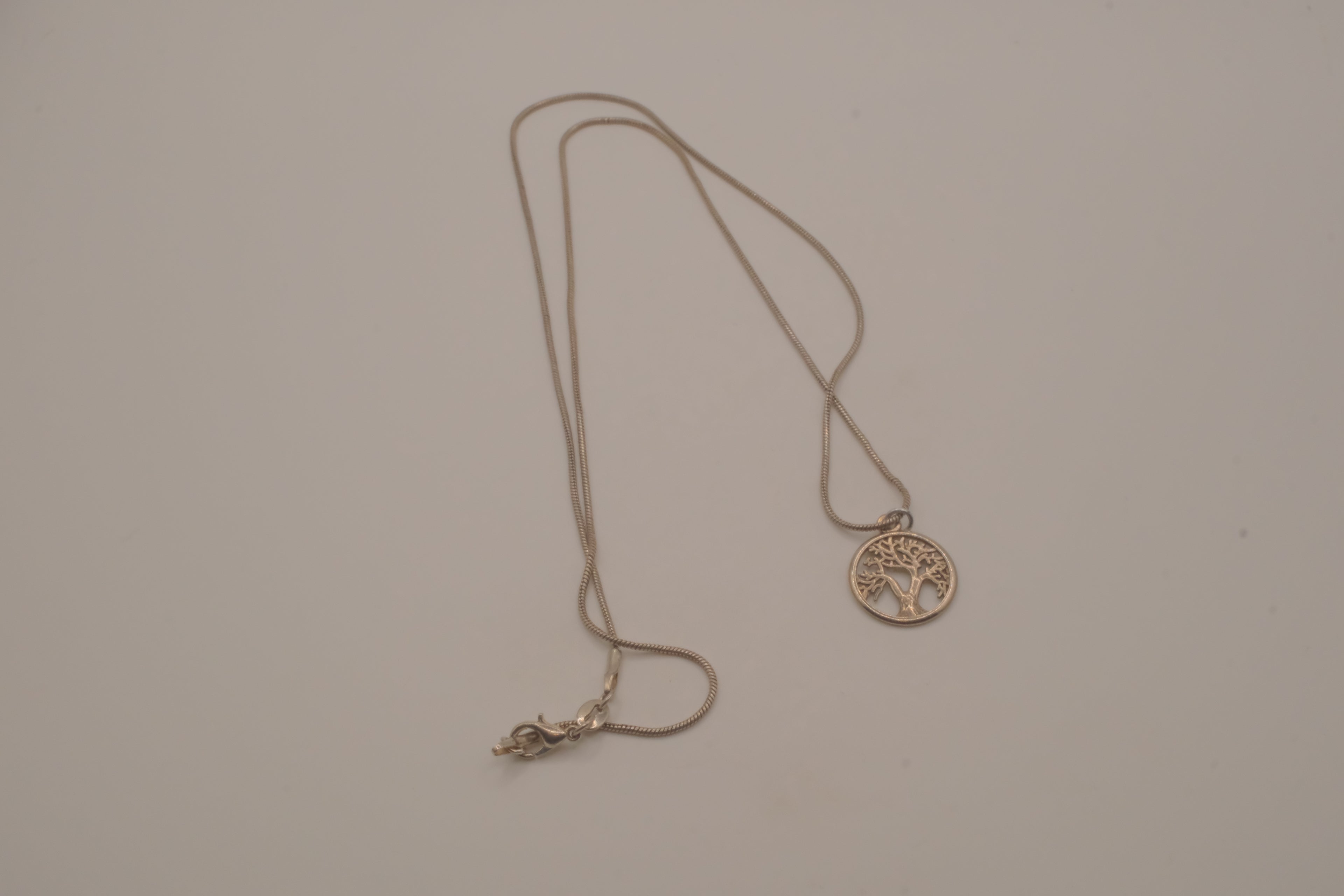 Sterling silver tree of life pendant necklace
