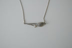 Osmose Leaf and Pearl Necklace