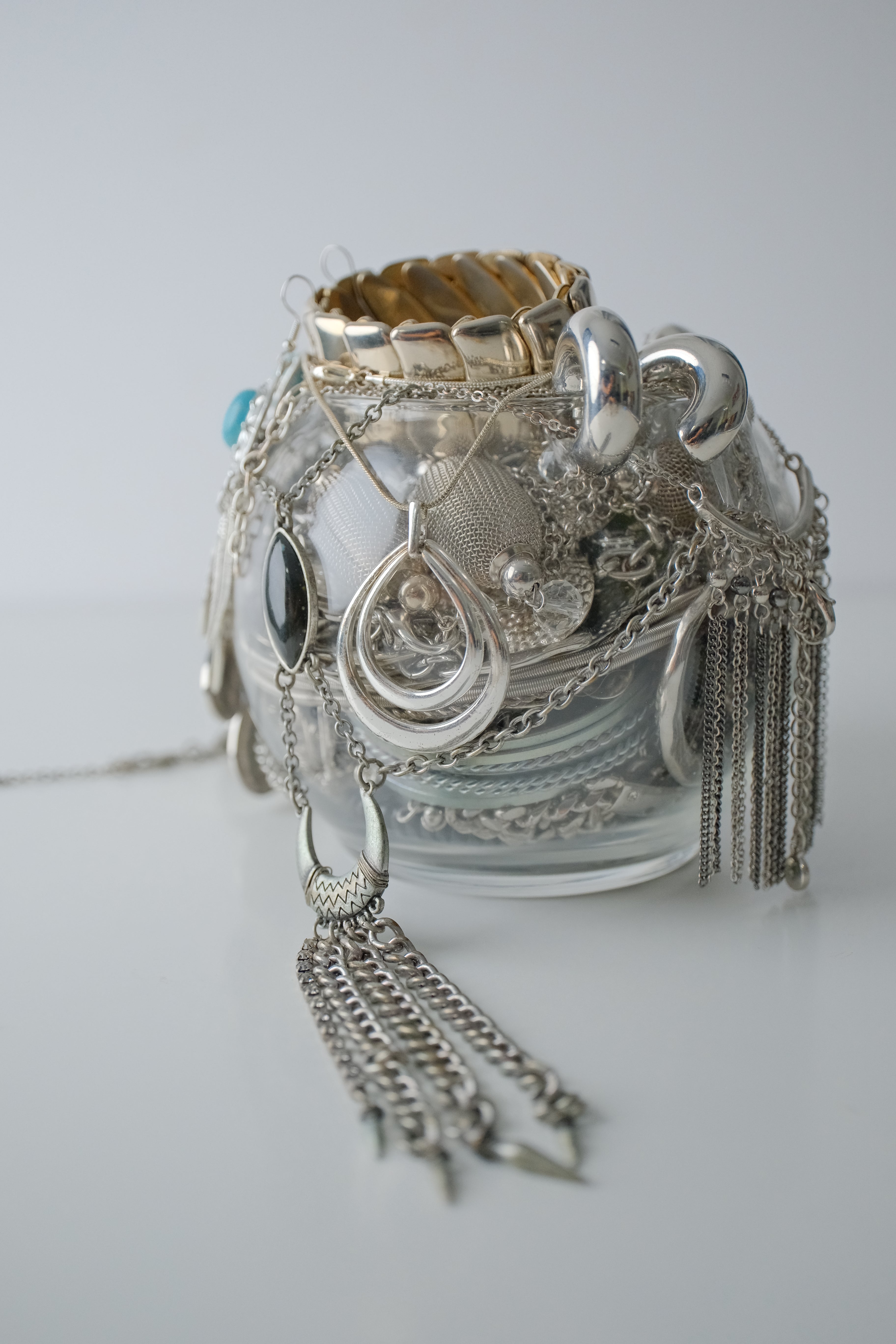 Silver Maximalist Cool Girl Jar
