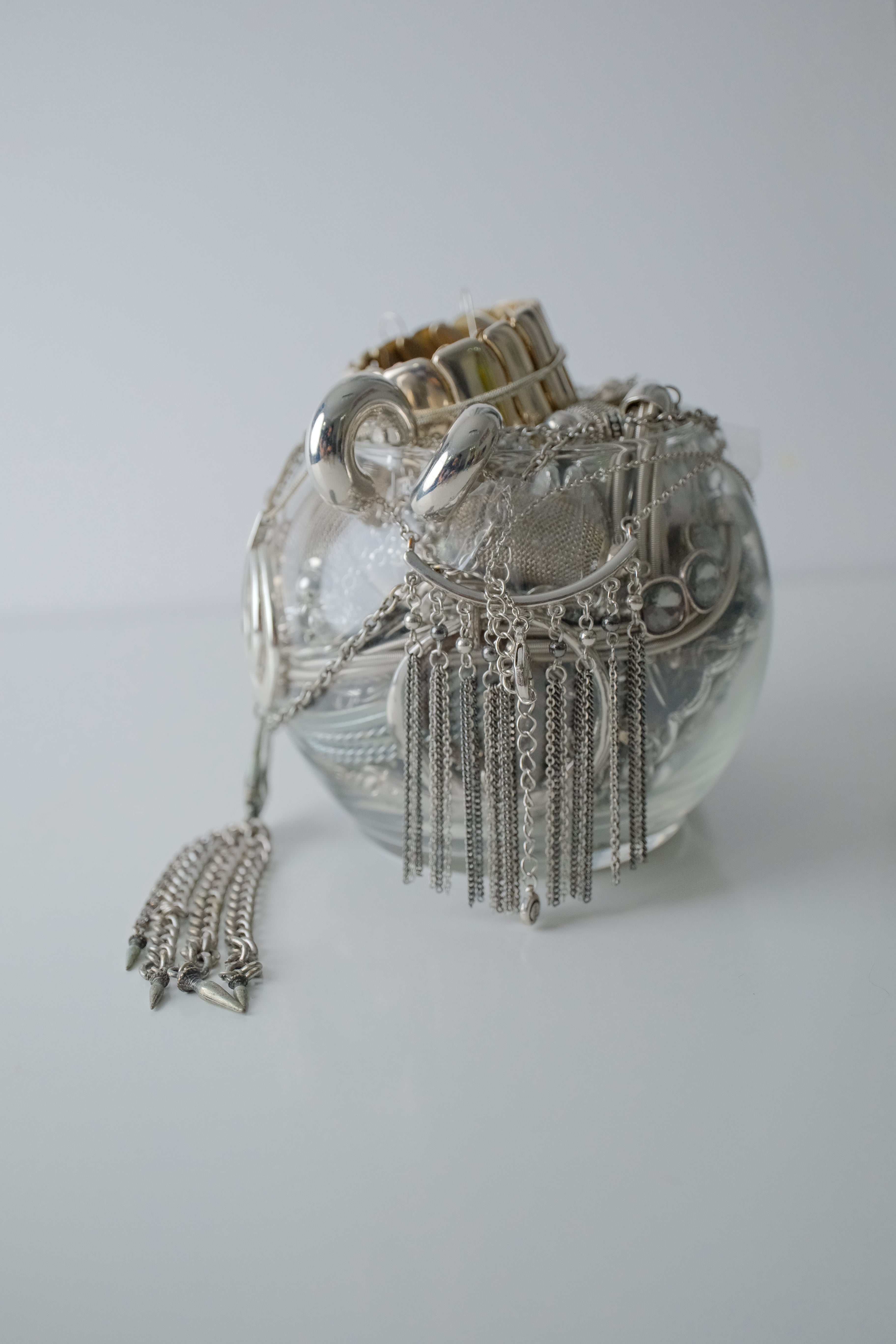 Silver Maximalist Cool Girl Jar