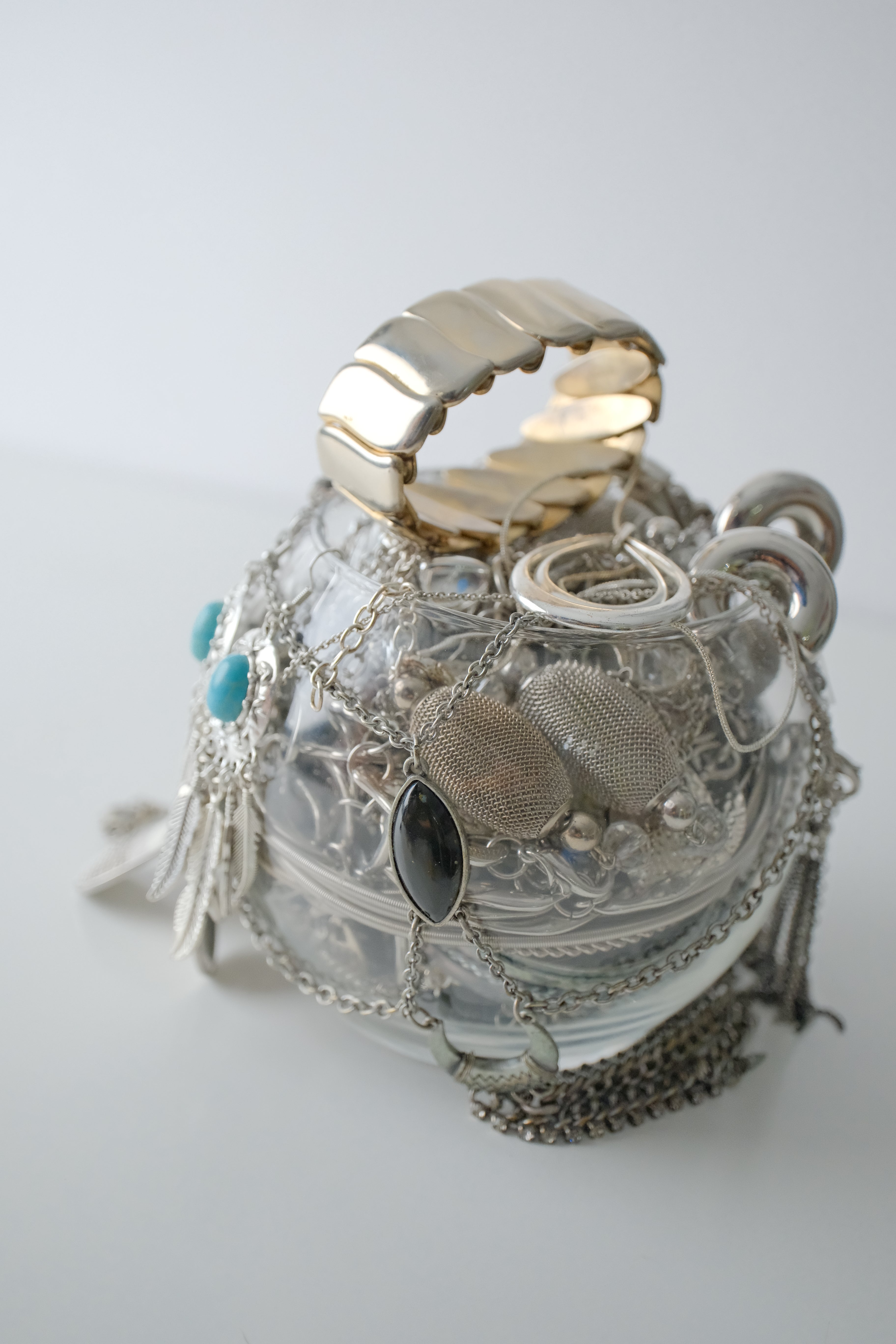 Silver Maximalist Cool Girl Jar
