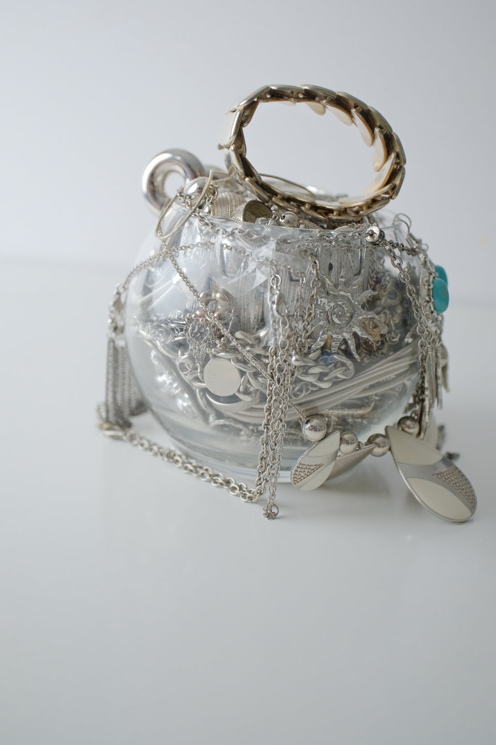 Silver Maximalist Cool Girl Jar