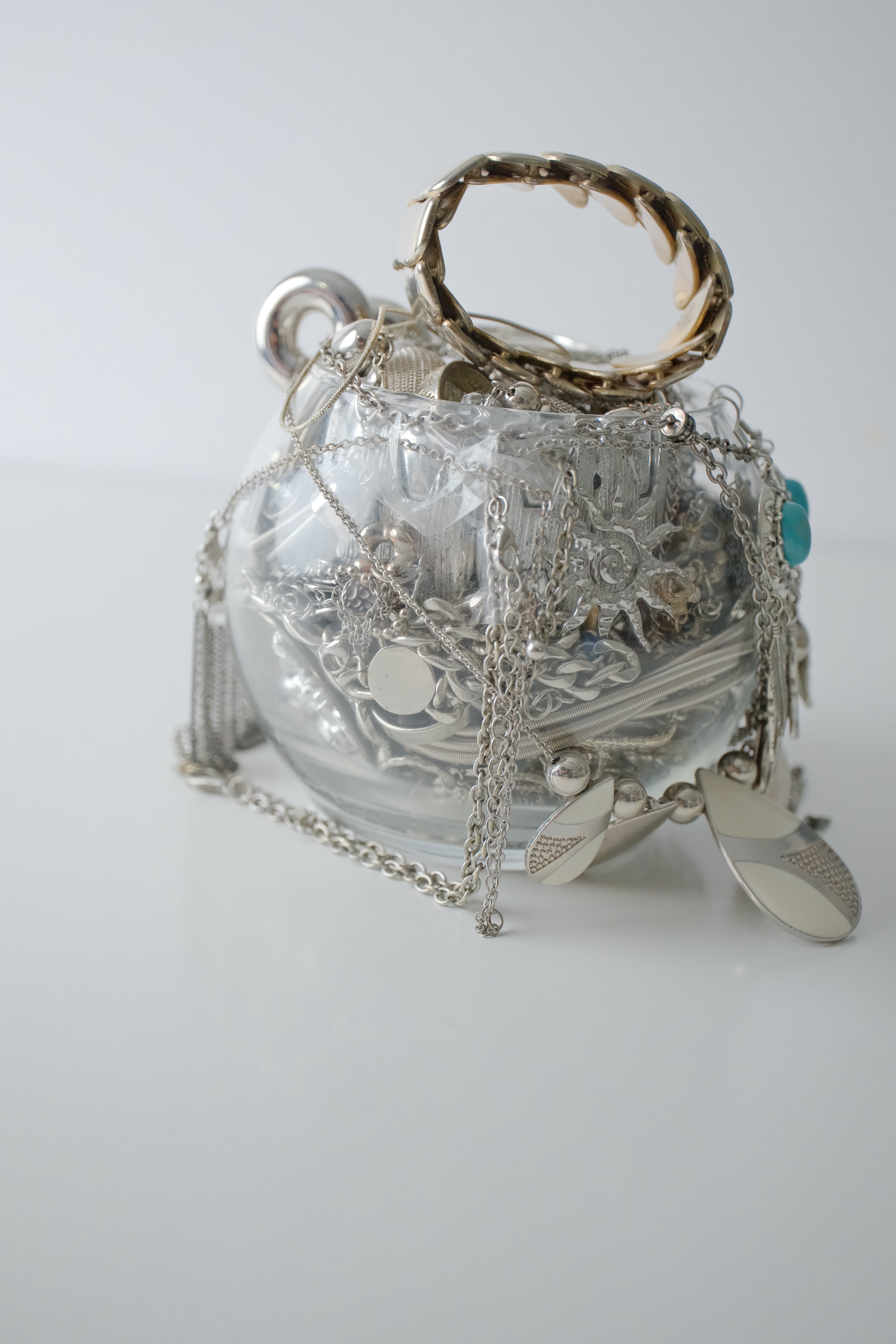 Silver Maximalist Cool Girl Jar