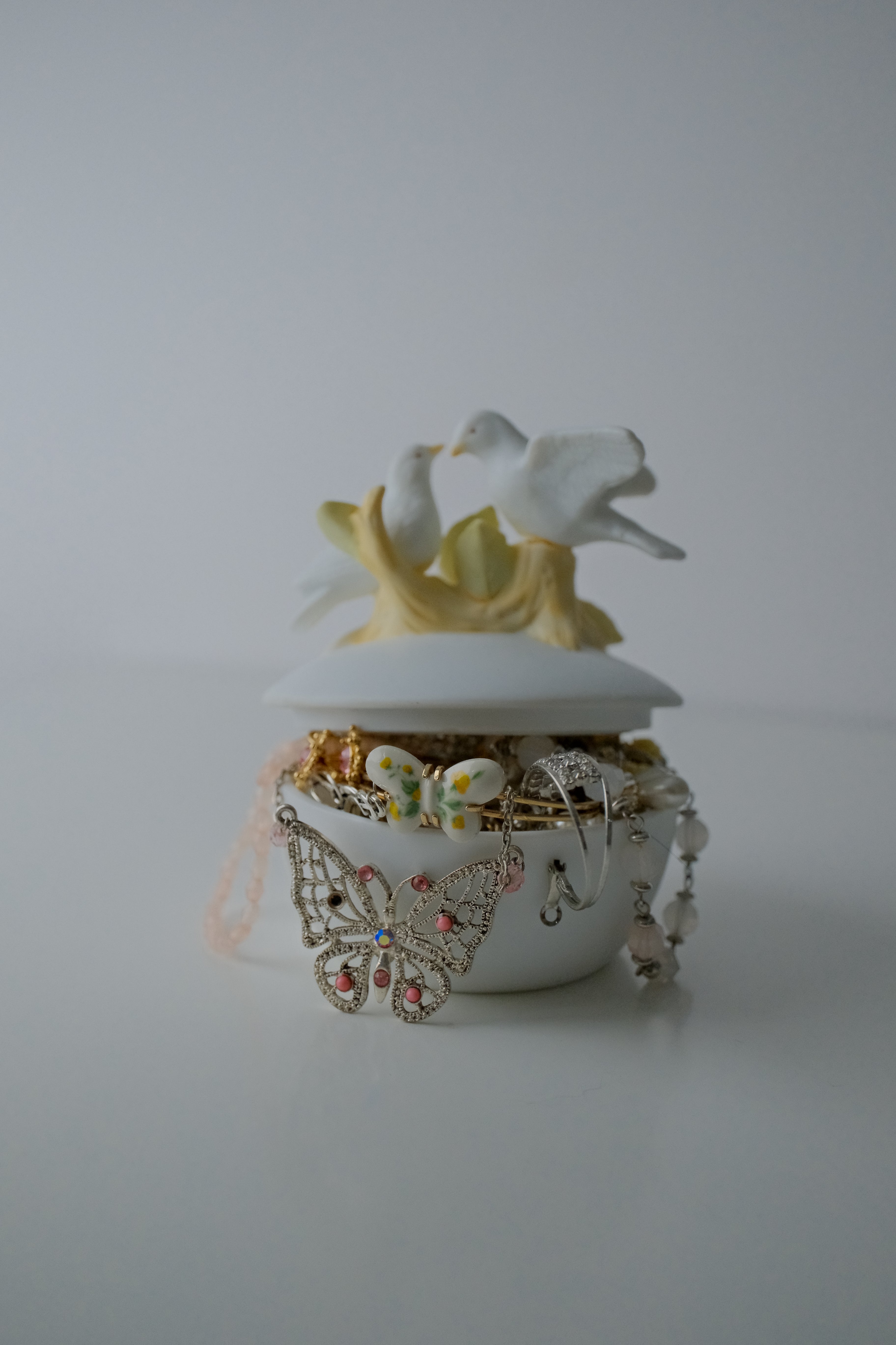 Coquette Dove Mystery Jar