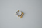 Sterling silver Two Tone Mechanical Ring