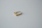 Sterling silver Two Tone Mechanical Ring