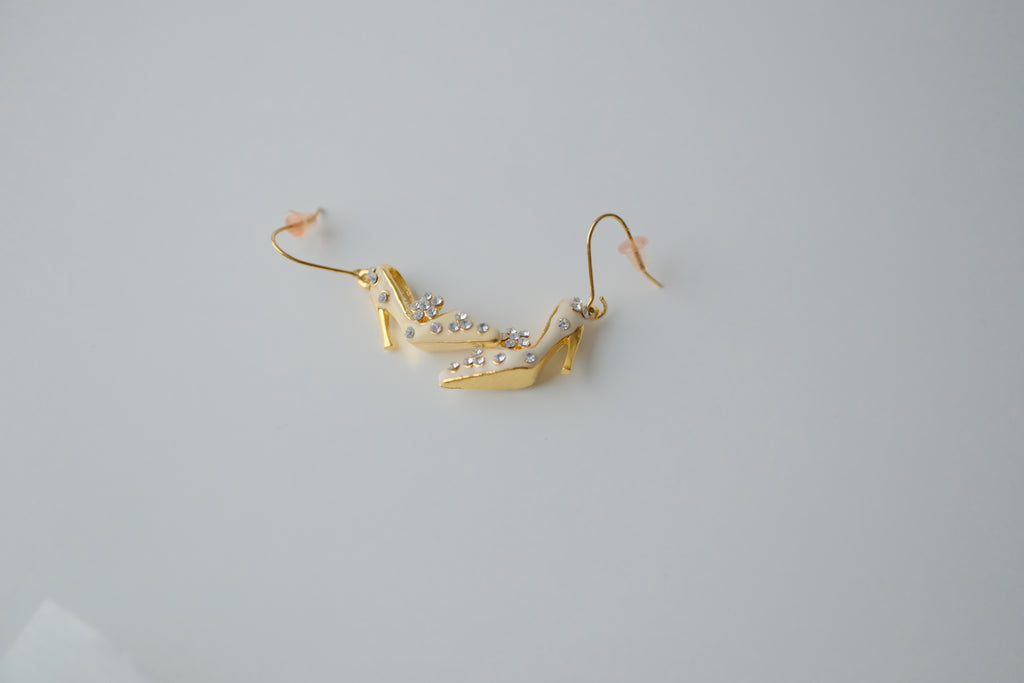 Vintage Stilletto Heels Earrings
