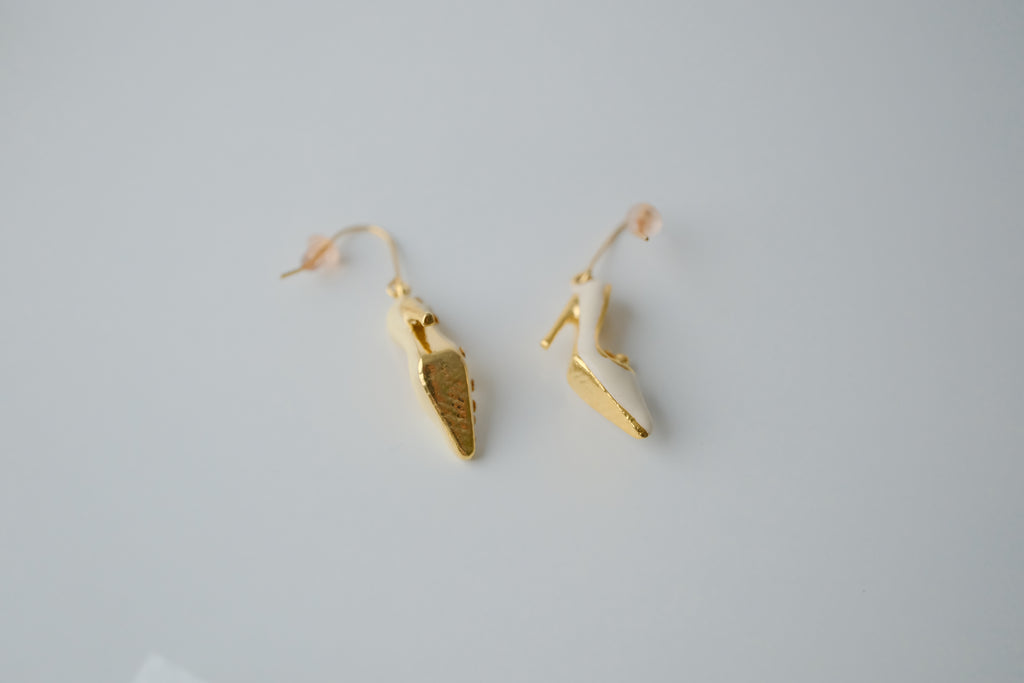 Vintage Stilletto Heels Earrings