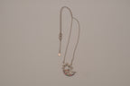 Sterling silver celestial fairy pendant necklace