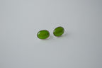 Vintage Green Enamel Studs