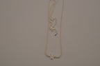 Sterling silver pave butterfly necklace