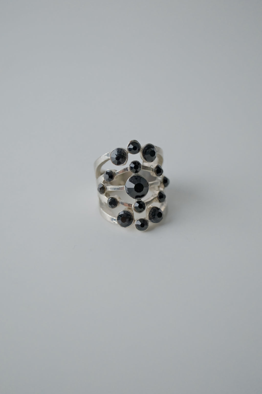 Vintage Onyx Constellation Ring