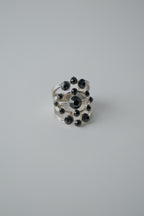 Vintage Onyx Constellation Ring