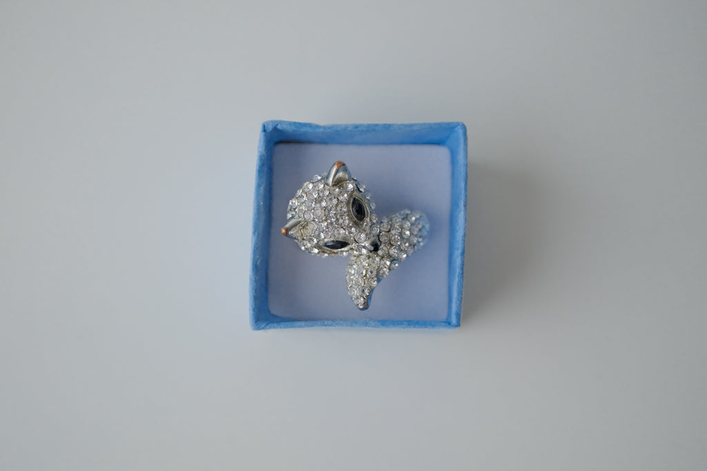 Vintage Fox Wrap Around Ring