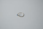 Sterling Silver Delicate Blue Ring