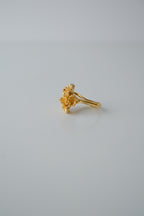 Vintage Gold floral Ring
