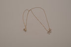 Sterling silver triple heart pendant necklace