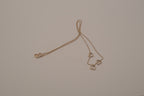 Sterling silver triple heart pendant necklace