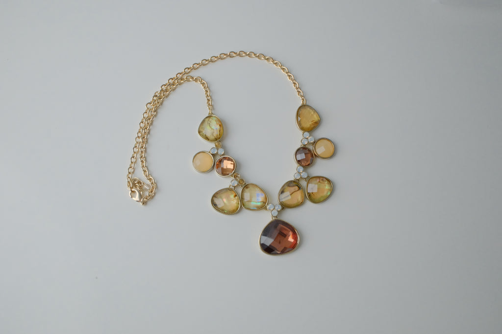 Vintage Napier Gold Tone Necklace